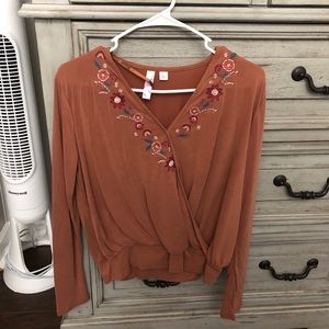 Francesca’s blouse.